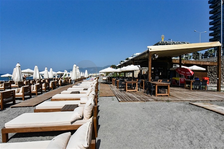 Квартира 1+1 в комплексе премиум класса на первой береговой линии 