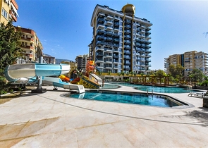 Квартира 1+1 в комплексе премиум класса на первой береговой линии 