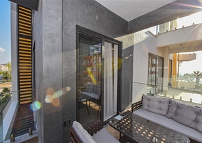 Квартира 1+1 в комплексе премиум класса на первой береговой линии 