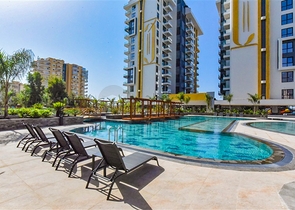 Квартира 1+1 в комплексе премиум класса на первой береговой линии 