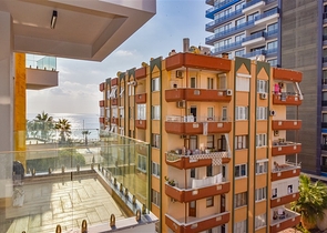 Квартира 1+1 в комплексе премиум класса на первой береговой линии 