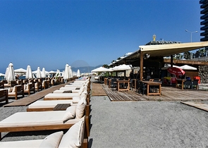 Квартира 1+1 в комплексе премиум класса на первой береговой линии 