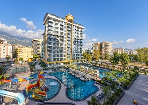 Квартира 1+1 в комплексе премиум класса на первой береговой линии 