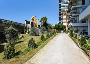 Квартира 1+1 в комплексе премиум класса на первой береговой линии 