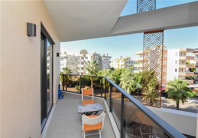 Полностью оборудованная квартира 1+1 в пешей доступности от моря 