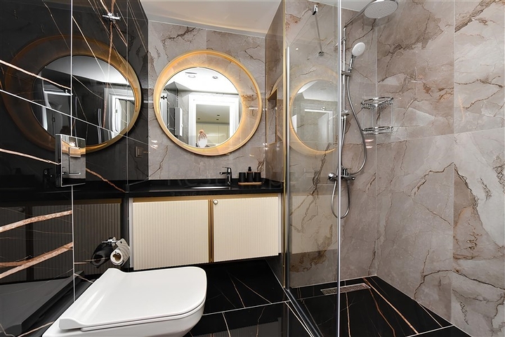 Полностью оборудованная квартира 1+1 в пешей доступности от моря 