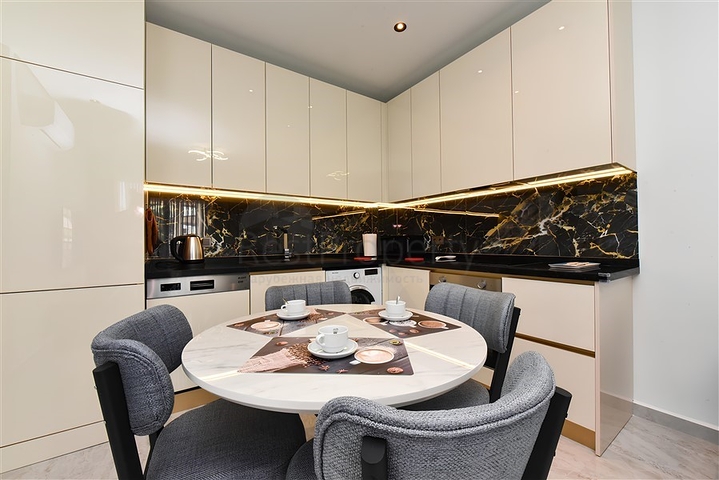 Полностью оборудованная квартира 1+1 в пешей доступности от моря 