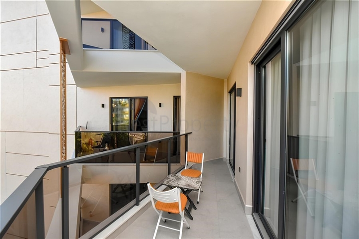 Полностью оборудованная квартира 1+1 в пешей доступности от моря 