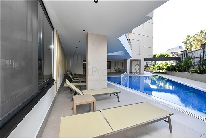 Полностью оборудованная квартира 1+1 в пешей доступности от моря 