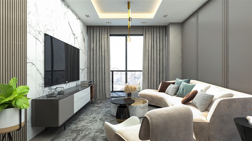 Новый комплекс премиум класса в 500 метрах от моря в районе Томюк