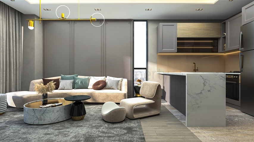 Новый комплекс премиум класса в 500 метрах от моря в районе Томюк