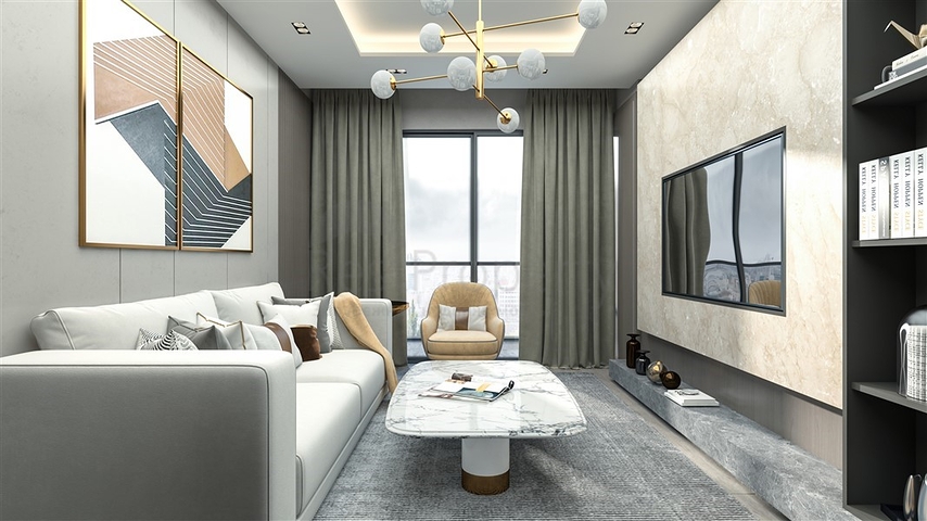 Новый комплекс премиум класса в 500 метрах от моря в районе Томюк