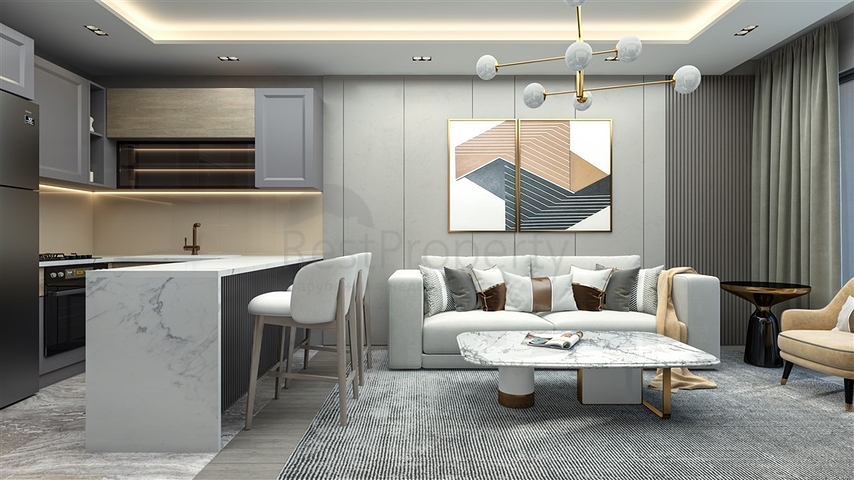 Новый комплекс премиум класса в 500 метрах от моря в районе Томюк