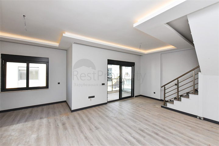 Недорогая квартира 2+1 в новом комплексе в районе Оба