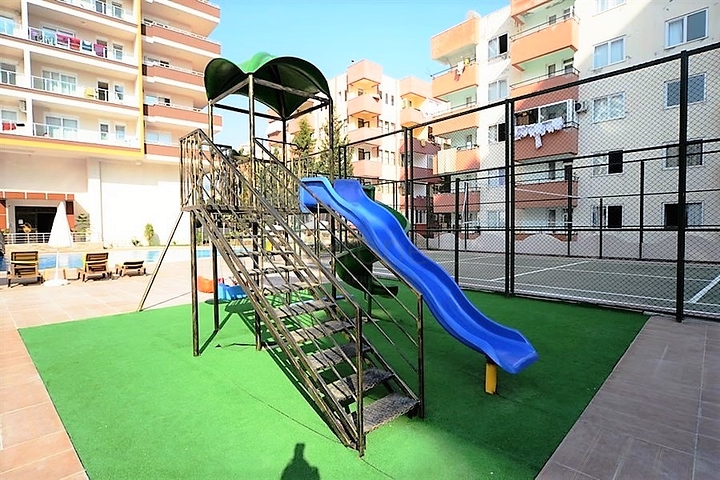 Меблированная квартира планировкой 1+1 в районе Махмутлар