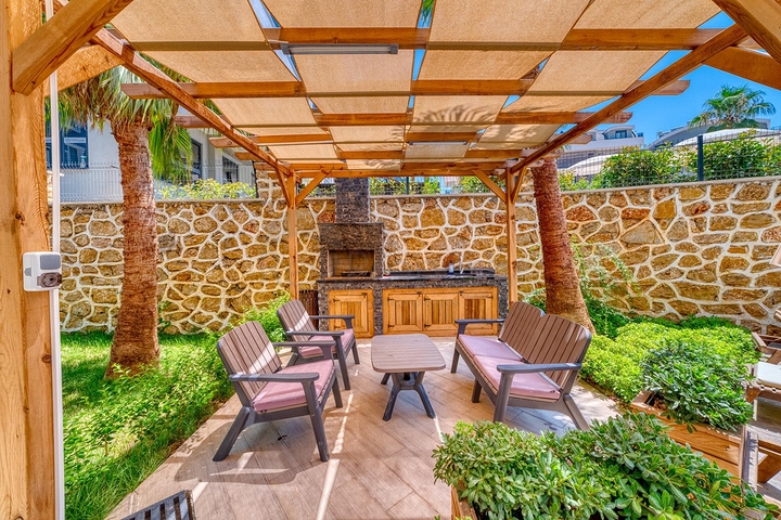 Меблированная квартира 1+1 в районе Оба