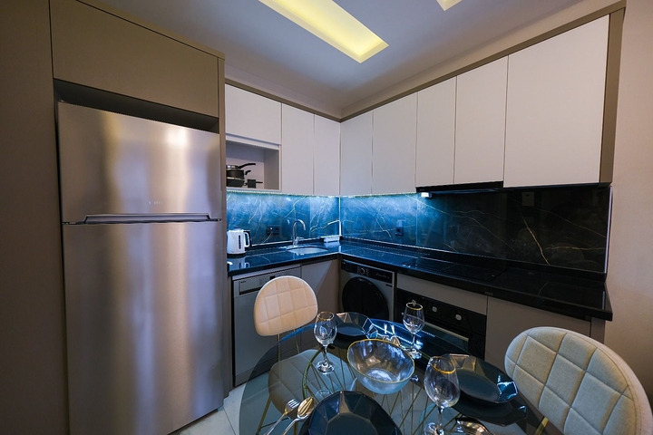 Меблированная квартира 1+1 в районе Оба