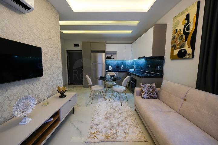 Меблированная квартира 1+1 в районе Оба