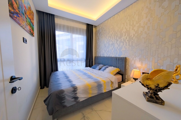 Меблированная квартира 1+1 в районе Оба