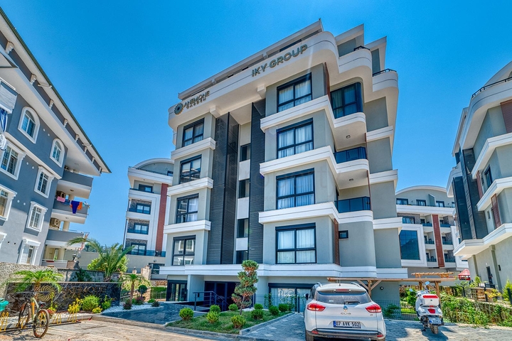 Меблированная квартира 1+1 в районе Оба