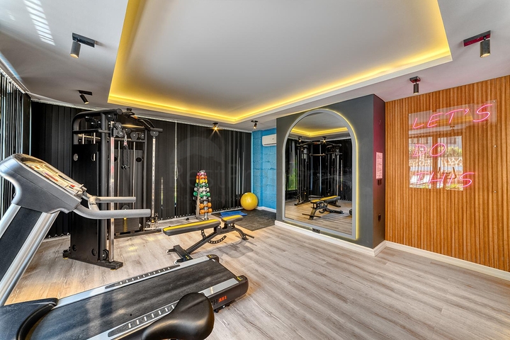 Меблированная квартира 1+1 в районе Оба