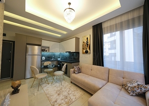 Меблированная квартира 1+1 в районе Оба