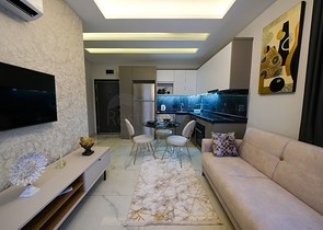 Меблированная квартира 1+1 в районе Оба