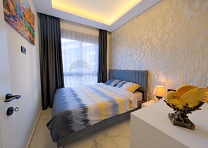 Меблированная квартира 1+1 в районе Оба