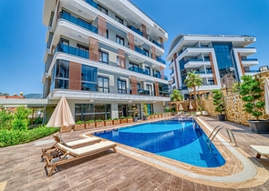 Меблированная квартира 1+1 в районе Оба