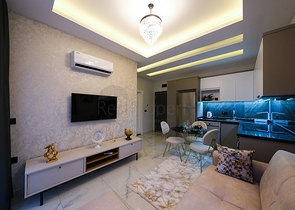 Меблированная квартира 1+1 в районе Оба