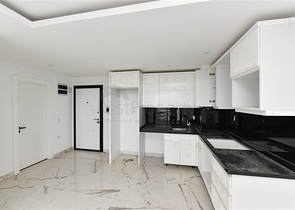 Квартира 1+1 в новом доме в районе Махмутлар