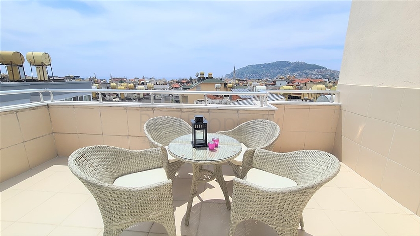 Пентхаус 4+2 в самом центре Алании