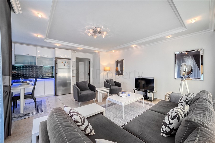 Пентхаус планировкой 4+2 в районе Алании, Джикджилли