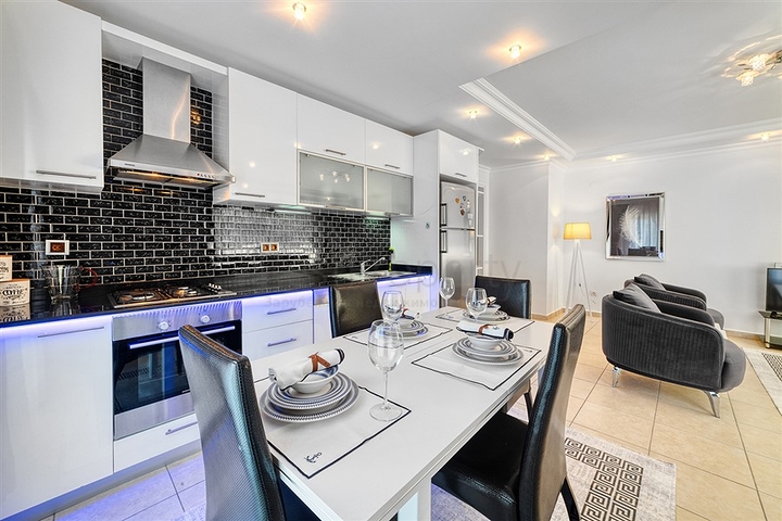 Пентхаус планировкой 4+2 в районе Алании, Джикджилли