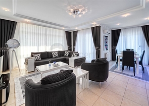 Пентхаус планировкой 4+2 в районе Алании, Джикджилли