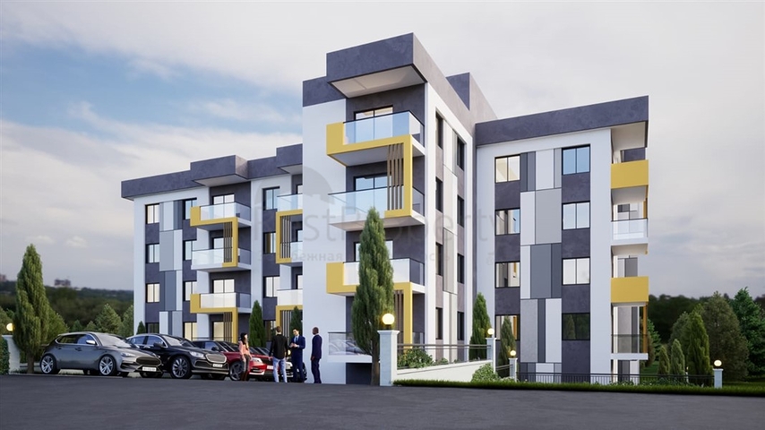 Жилой комплекс на этапе строительства в районе Коджахасанлы