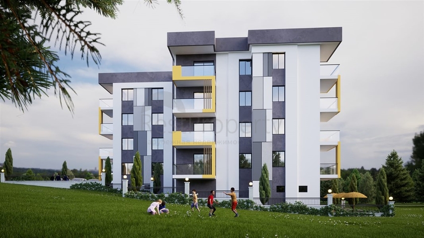 Жилой комплекс на этапе строительства в районе Коджахасанлы