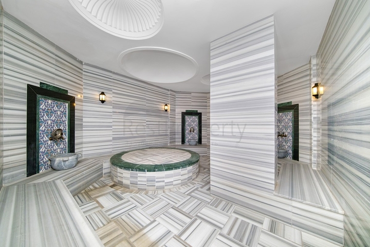 Пентхаус 4+1 с видом на море в Джикджилли