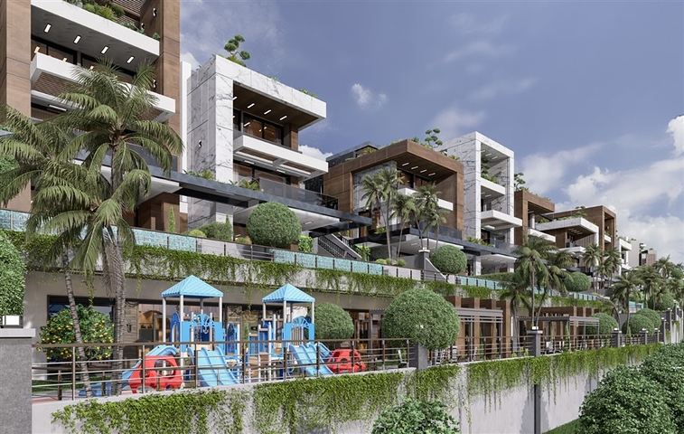 Новый масштабный проект вилл в районе Каргыджак