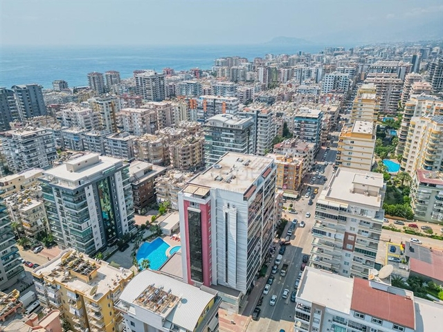 Просторная квартира 1+1 в районе Махмутлар 