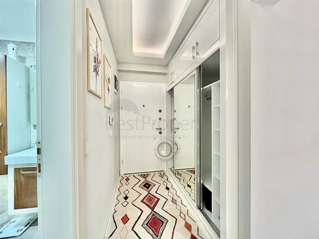 Просторная квартира 1+1 в районе Махмутлар 