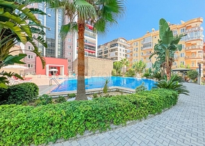 Просторная квартира 1+1 в районе Махмутлар 