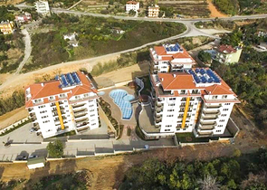 Пентхаус планировкой 4+1 с отдельной кухней в районе Оба