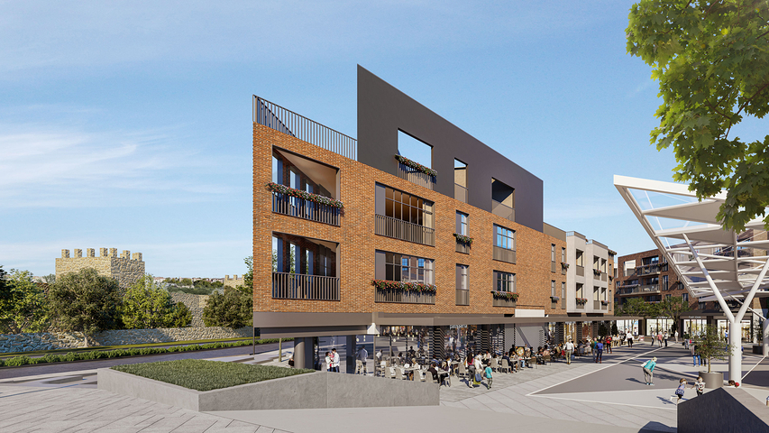 Малоэтажный Жилой Комплекс В Сердце Стамбула