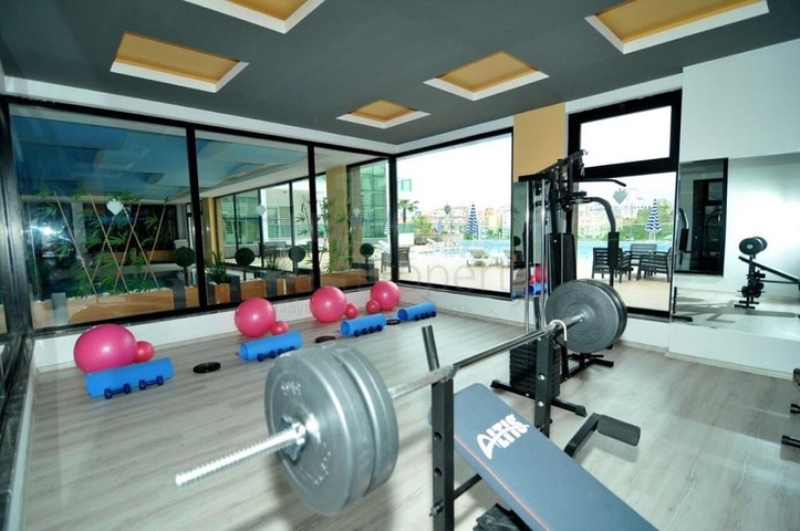 Уютная квартира 1+1 в районе Кестель