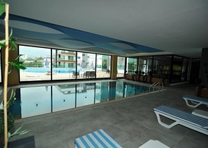 Уютная квартира 1+1 в районе Кестель