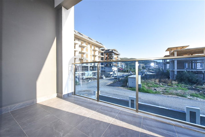 Квартира 1+1 на аренду в новом комплексе района Каргыджак