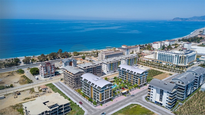 Квартира 1+1 на аренду в новом комплексе района Каргыджак