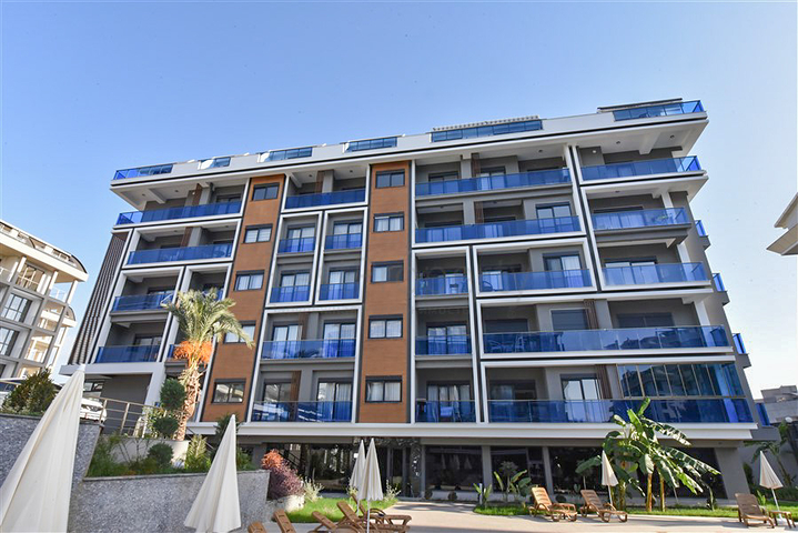 Квартира 1+1 на аренду в новом комплексе района Каргыджак