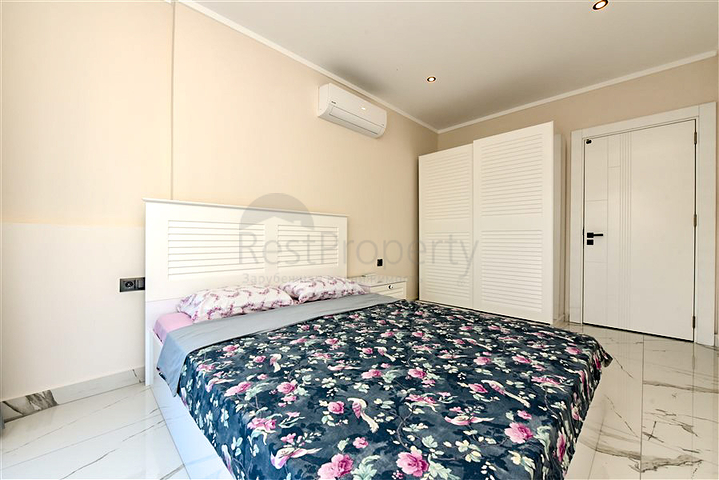 Квартира 1+1 на аренду в новом комплексе района Каргыджак